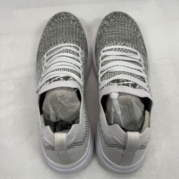 APL Techloom Breeze Running Shoe White Fatigue Ombre Lightweight Size 7 - Picture 9 of 13